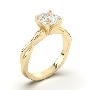 Nezno uvijeni verenicki prsten