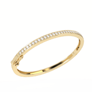 Dijamantska narukvica žuto zlato